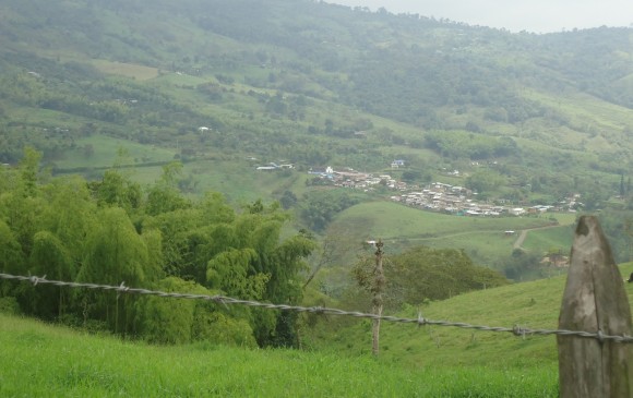 Corregimiento de Santa Rosa de Tapias en Valle del Cauca. Foto tomada de iegssedesantarosadelima.blogspot.com