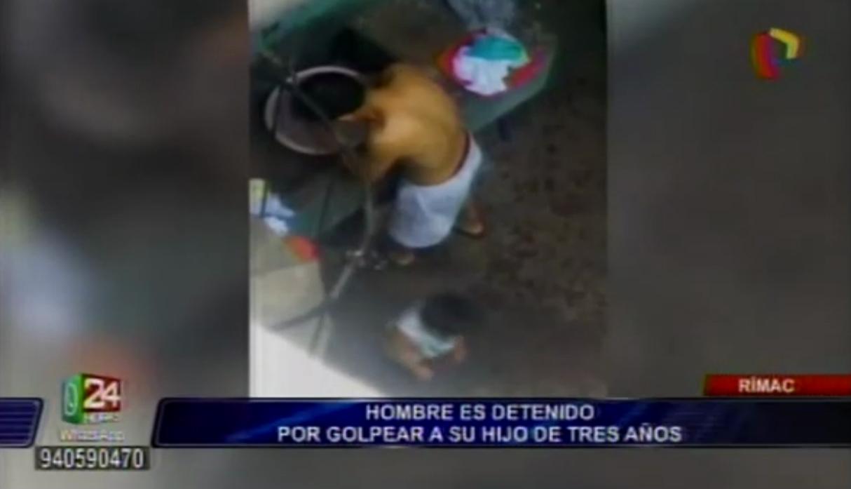 Detienen A Padre Por Golpear Brutalmente A Su Hijo De 3 Años En El Rímac Video Y Fotos 1570